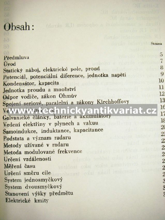 Základy radaru I. - Svoboda (1948)