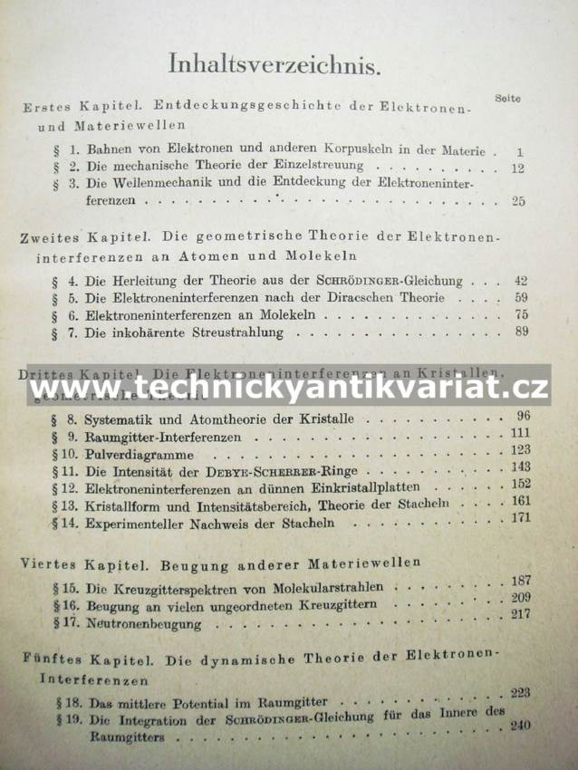 Materiewellen und ihre interferenzen - Laue (1948)
