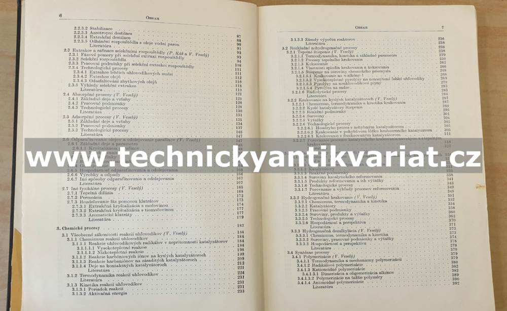 Chémia a technologia ropy II. - Václav Veselý (1967)