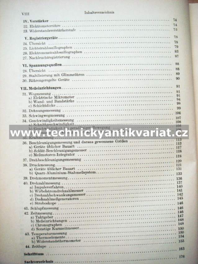 Mechanisch elektrische messtechnik - Werner Gohlke (1955)