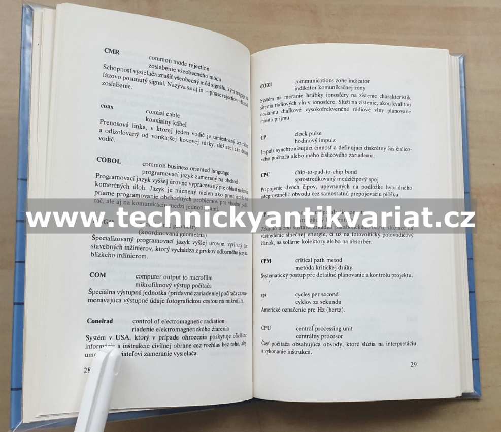 Přehlad anglických skratek v elektrotechnike - Jozef Jarošek (1981)