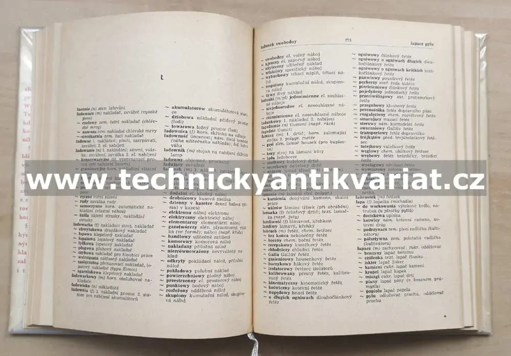 Technický slovník polsko-český, česko-polský (1967)