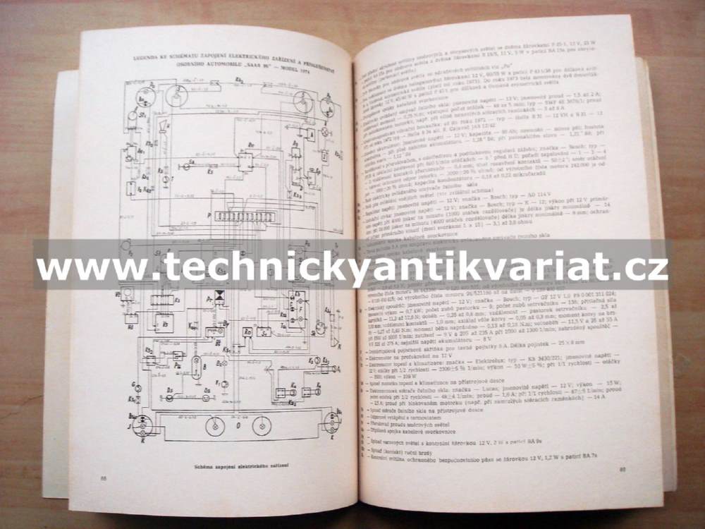 Elektrické zapojení osobních automobilů ve schématech 2 - Jaroslav Cholevík (1976)