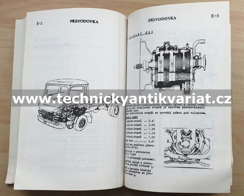 Avia A31 - dílenská příručka (1987)