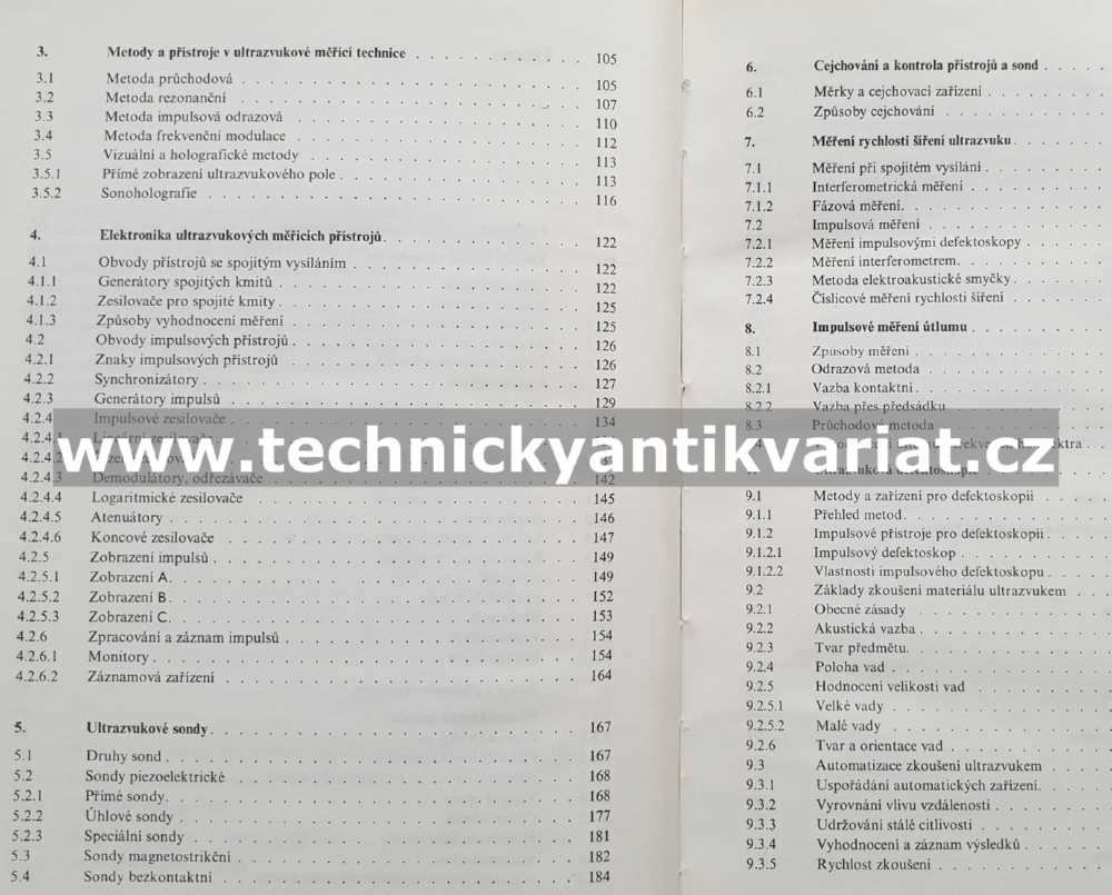 Ultrazvuk v měřicí technice - Jaroslav Obraz (1984)