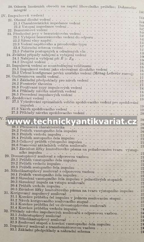 Impulsová technika I. - Vladislav Budeník (1958)