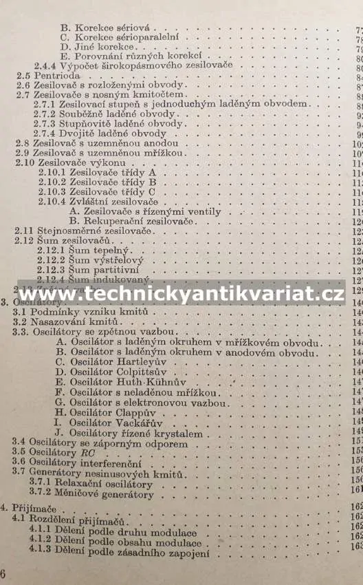 Rozhlasová a televizní zařízení - Jiří Tůček (1961)