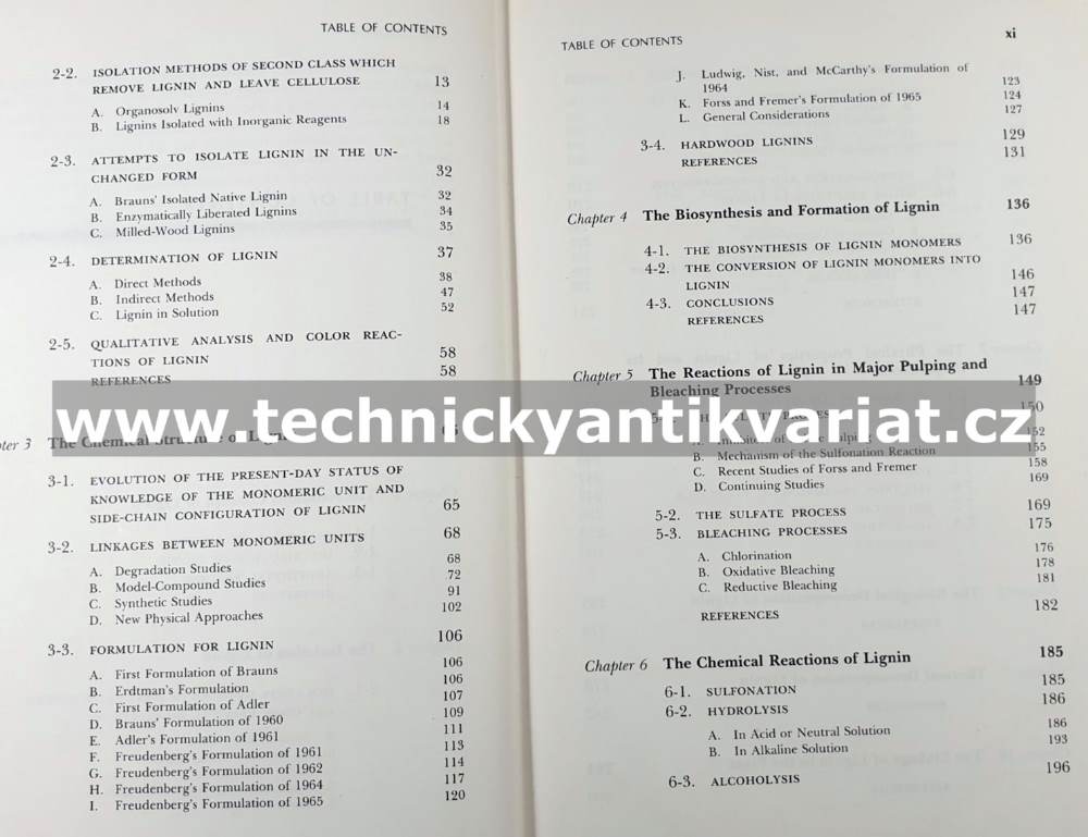 The chemistry of lignin - Irwin A. Pearl (1967)