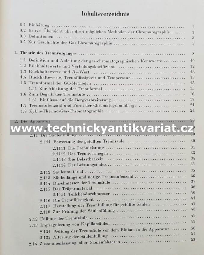 Gas chromatographie - Rudolf Kaiser (1960)