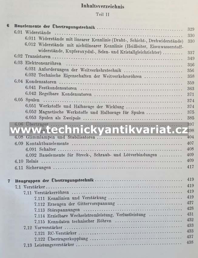 Übertragungstechnik im fernmelde weitverkehr II. - Henkler (1956)