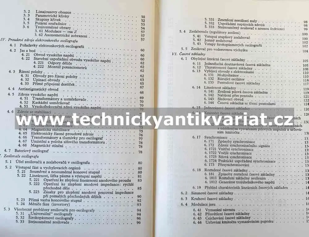 Elektronkový oscilograf - Norton Nadler (1954)