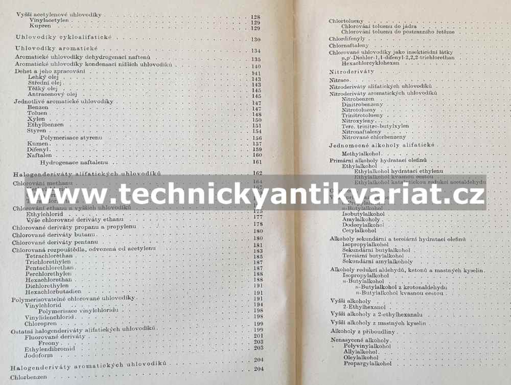 Organická technologie I. - Viktor Ettel (1955)