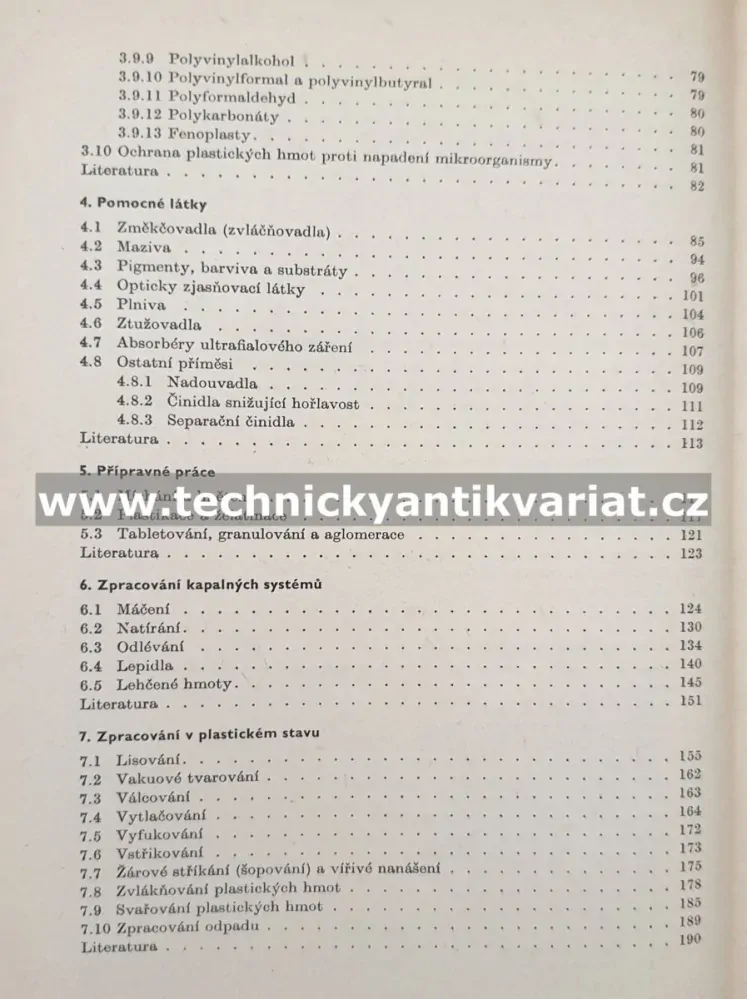Zpracování plastických hmot - Jiří Štěpek (1966)