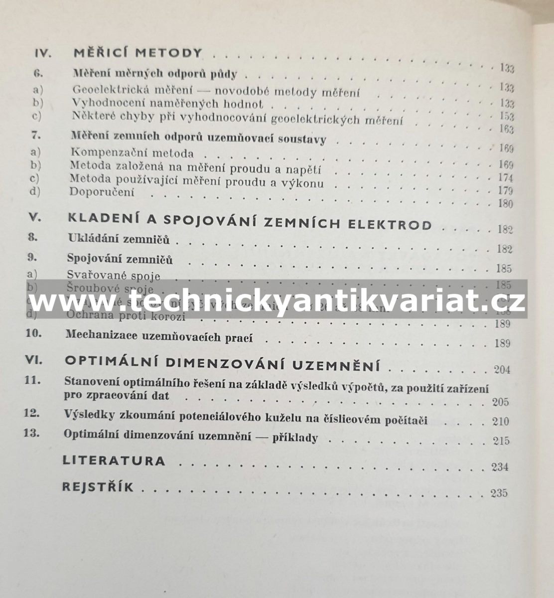 Uzemnění a jeho měření - Václav Novotný (1973)