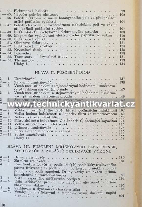 Základy radiotechniky I. Elektronky - Josef Stránský (1952)