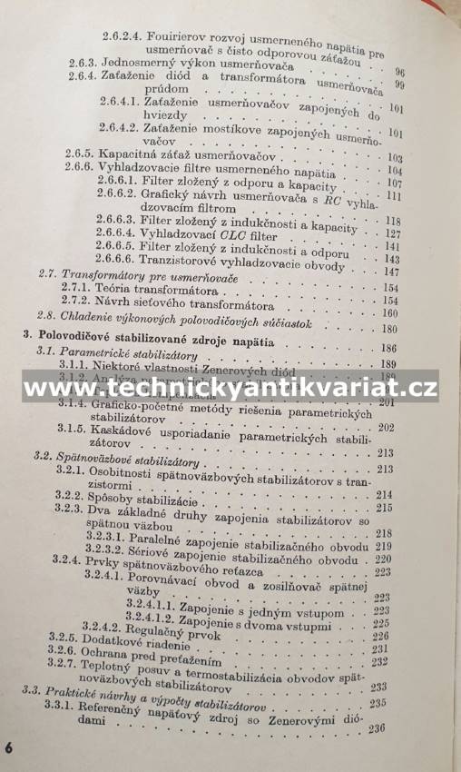 Polovodičové usmerňovače a stabilizátory napatia - Dodek. Trajtel (1970)