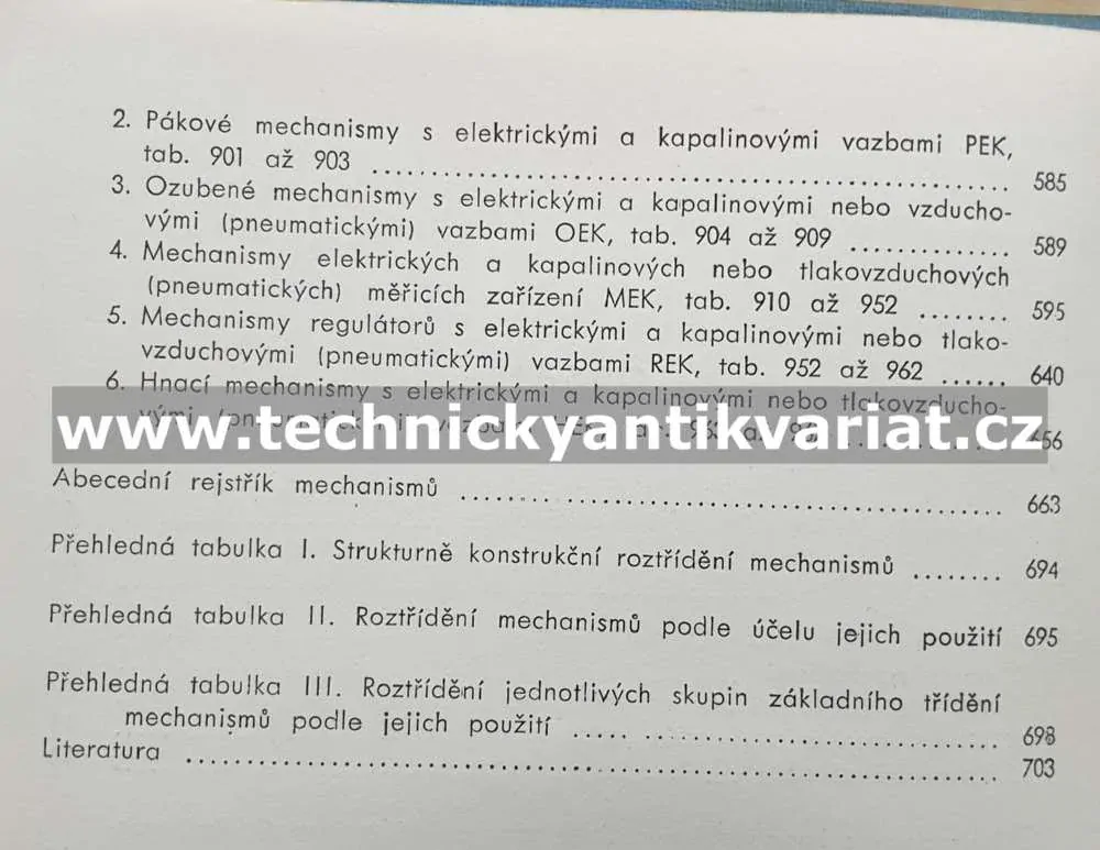Mechanismy - Hydraulické, pneumatické a elektrické - Artobolevskij (1957)