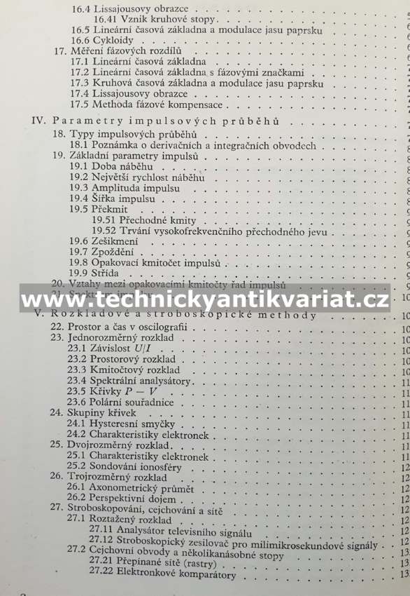 Oscilografická měření - Norton Nadler (1958)