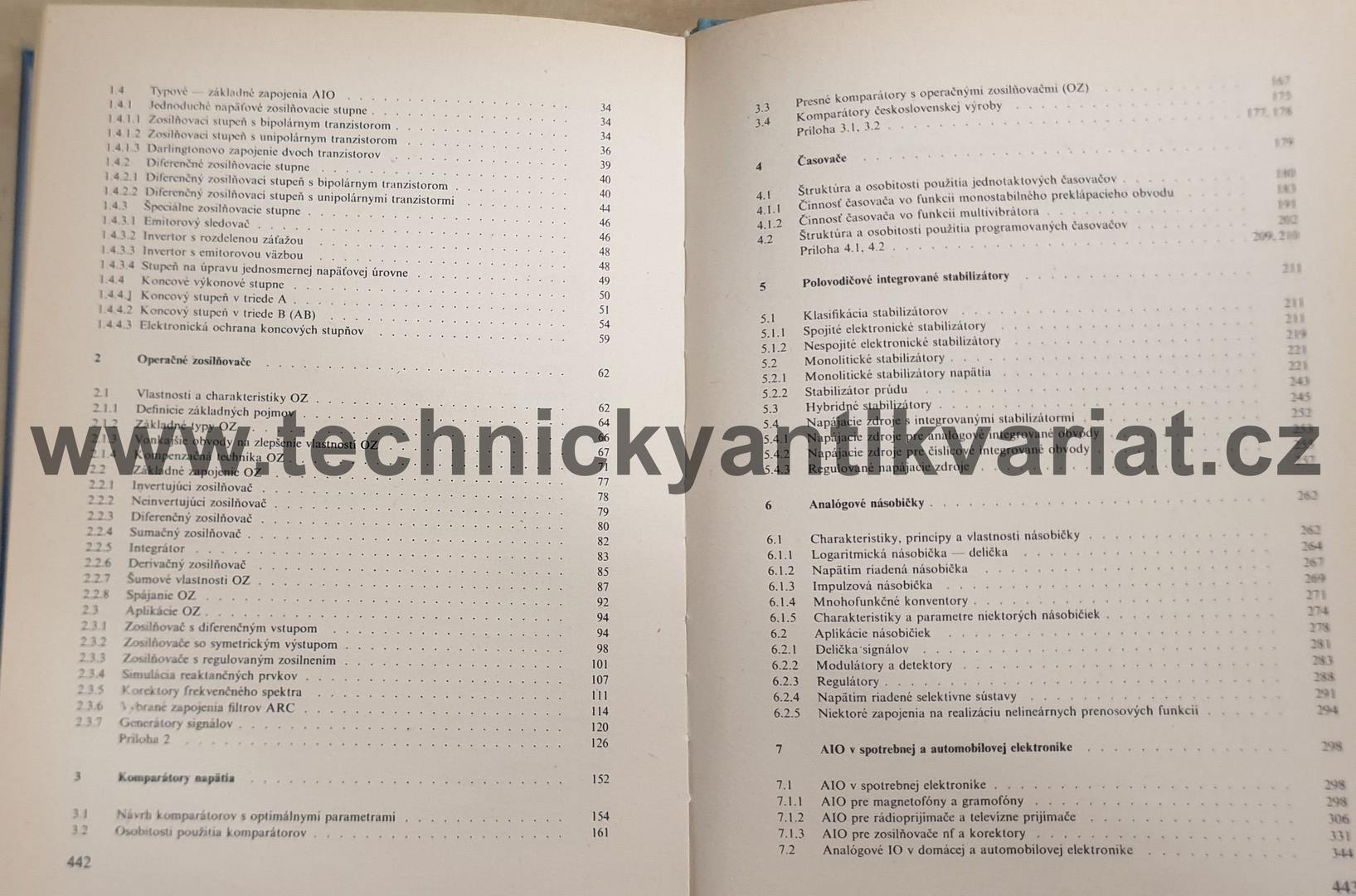 Využitie analogových integrovaných obvodov - Kolombet, Jurkovič, Zodl (1989)