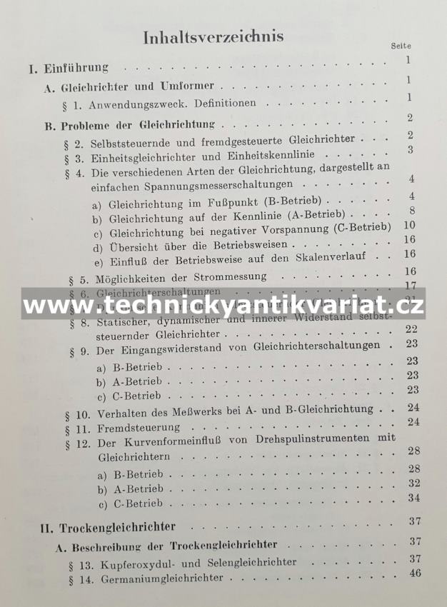 Technisch physikalische monographien - Gleichrichter messtechnik 3 - M. F. Grave (1957)