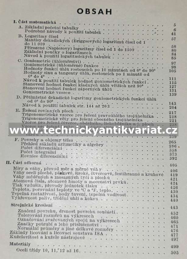 Technická příručka - Schmid, Dobrovolný (1954)