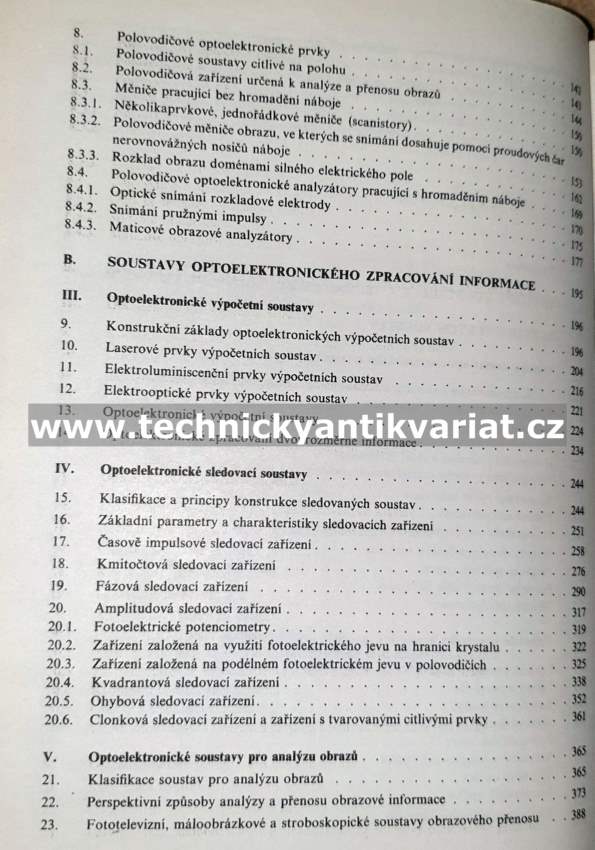 Optoelektronické zpracování informace - G.P.Katys (1978)