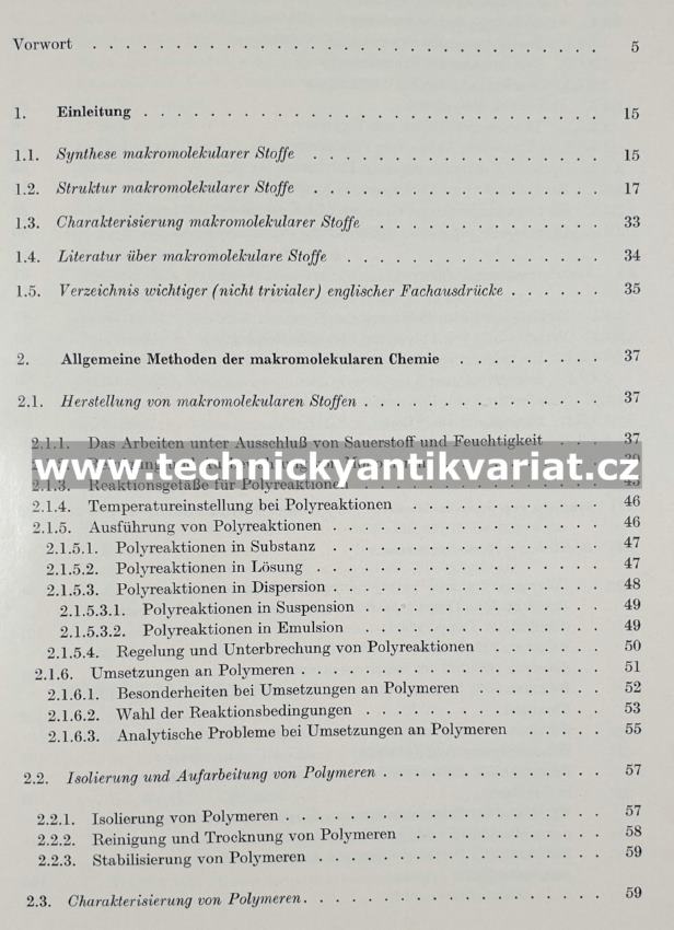 Praktikum der makromolekularen organischen Chemie - Braun, Cherdron, Kern (1966)