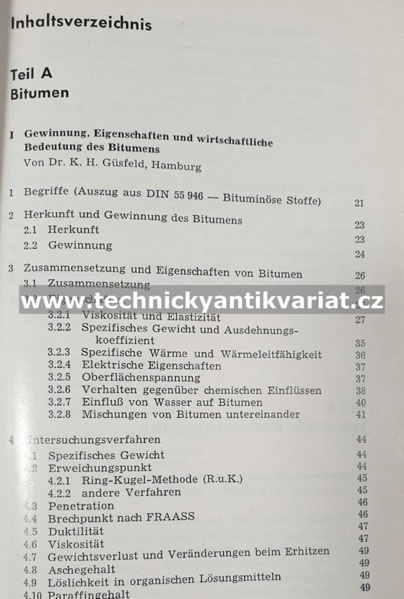 Bitumen and asphalt (1969)