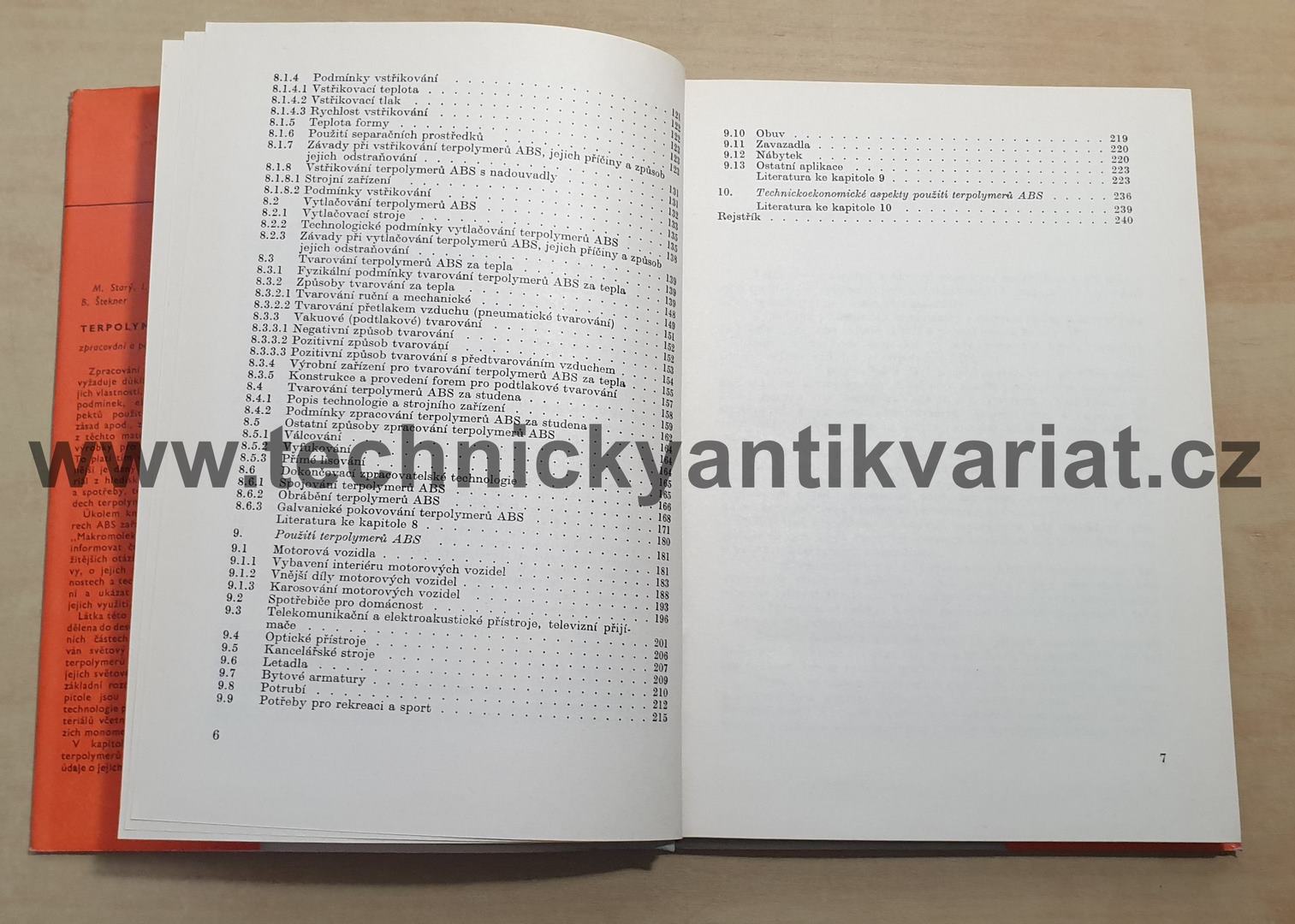 Terpolymery ABS - Starý, Pohl, Kašík, Štekner (1977)