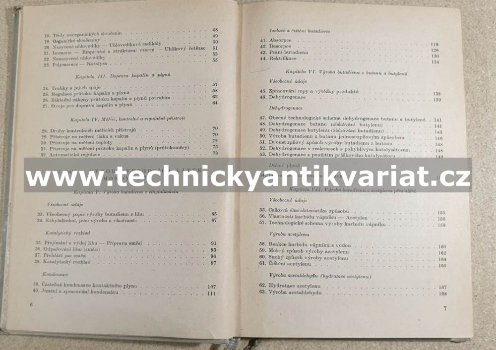 Obecná technologie syntetického kaučuku - A.P.Krjučkov (1955)