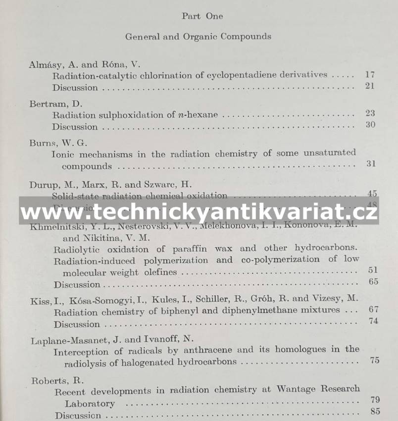 Radiation chemistry (1964)