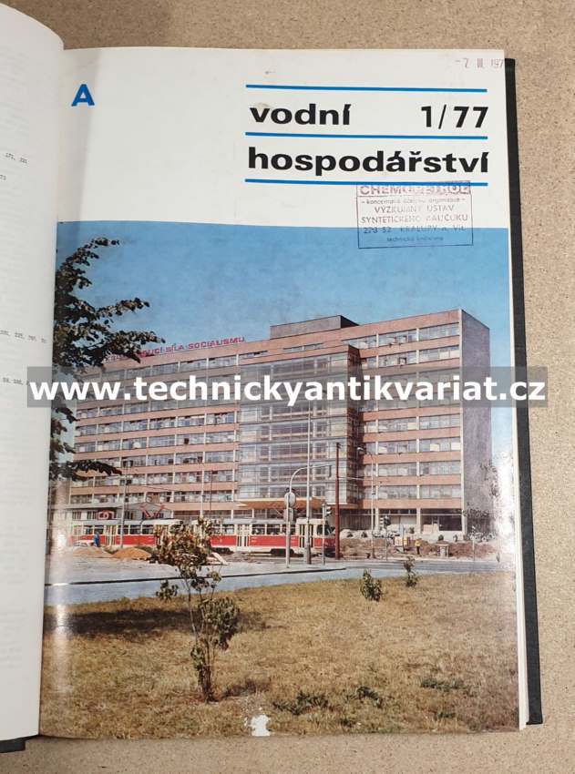 Vodní hospodářství A,B 1977