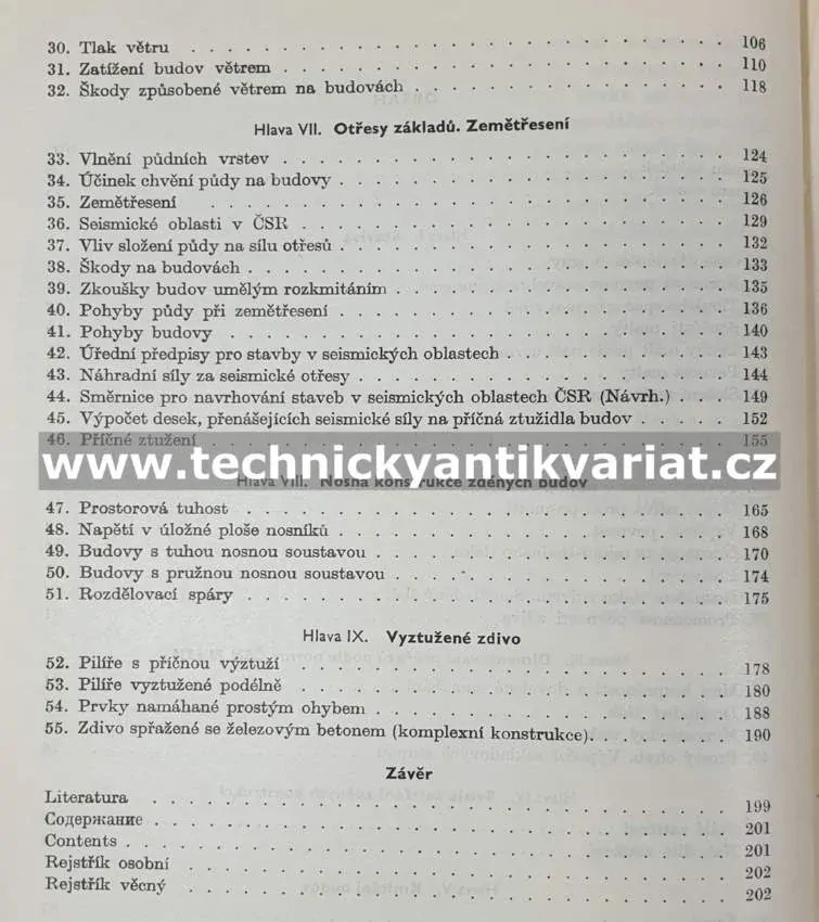 Tabulky pro navrhování a posuzování železobetonových konstrukcí podle stupně bezpečnosti - Vilém Možíš (1956)