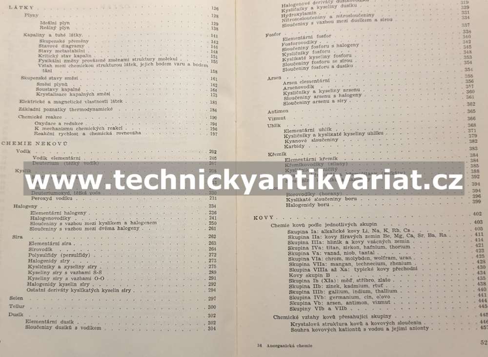 Anorganická chemie - Wichterle, Petrů (1953)