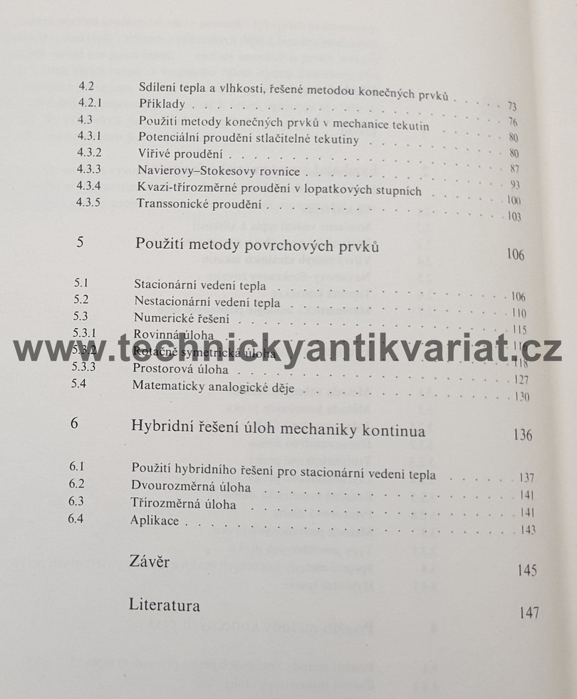 Soudobé numerické metody v mechanice kontinua - Jana Valchářová (1986)