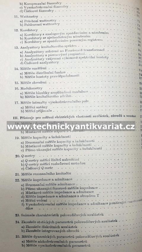Elektrické měřící přístroje - Vladislav Matyáš (1981)