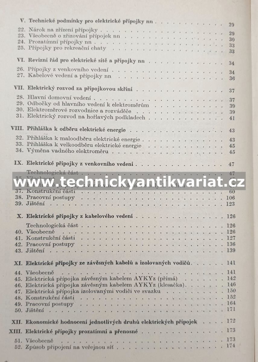 Elektrické přípojky nízkého napětí - Maurer, Berber, Zuček, Roškota (1976)