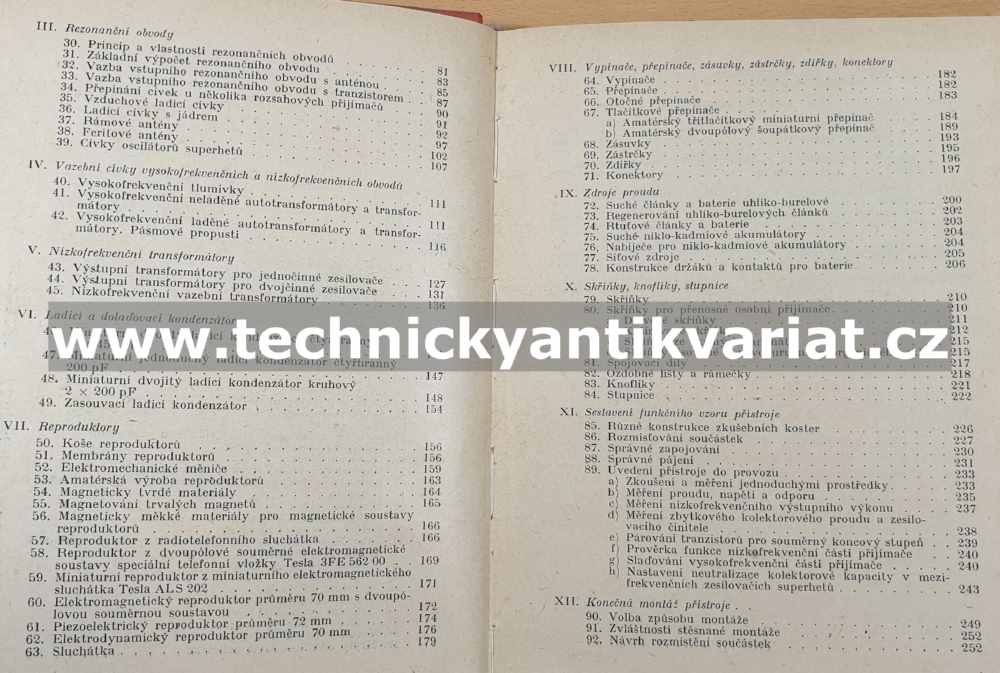 Amatérské součástky a stavba tranzistorových přijímačů - Novák, Kozler (1963)