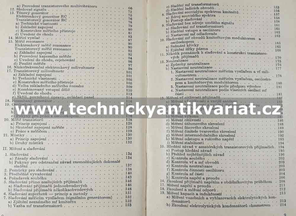 Měření a slaďování amatérských přijímačů - Tomáš Hyan (1964)