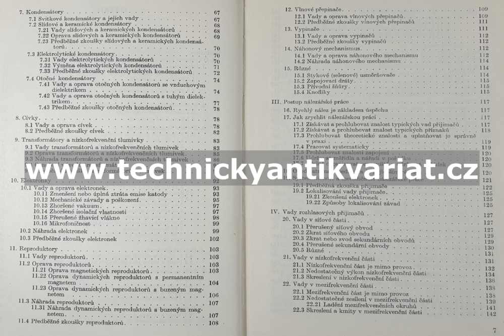 Opravy rozhlasových přijímačů (1957)