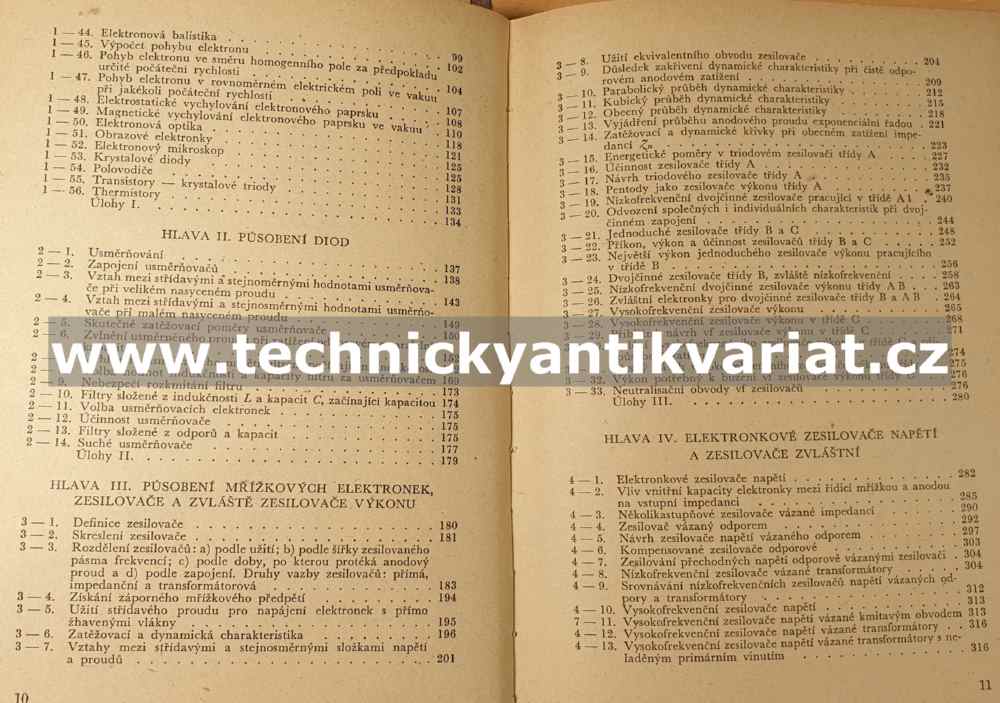Základy radiotechniky I. II. - Josef Stránský (1951, 1952))