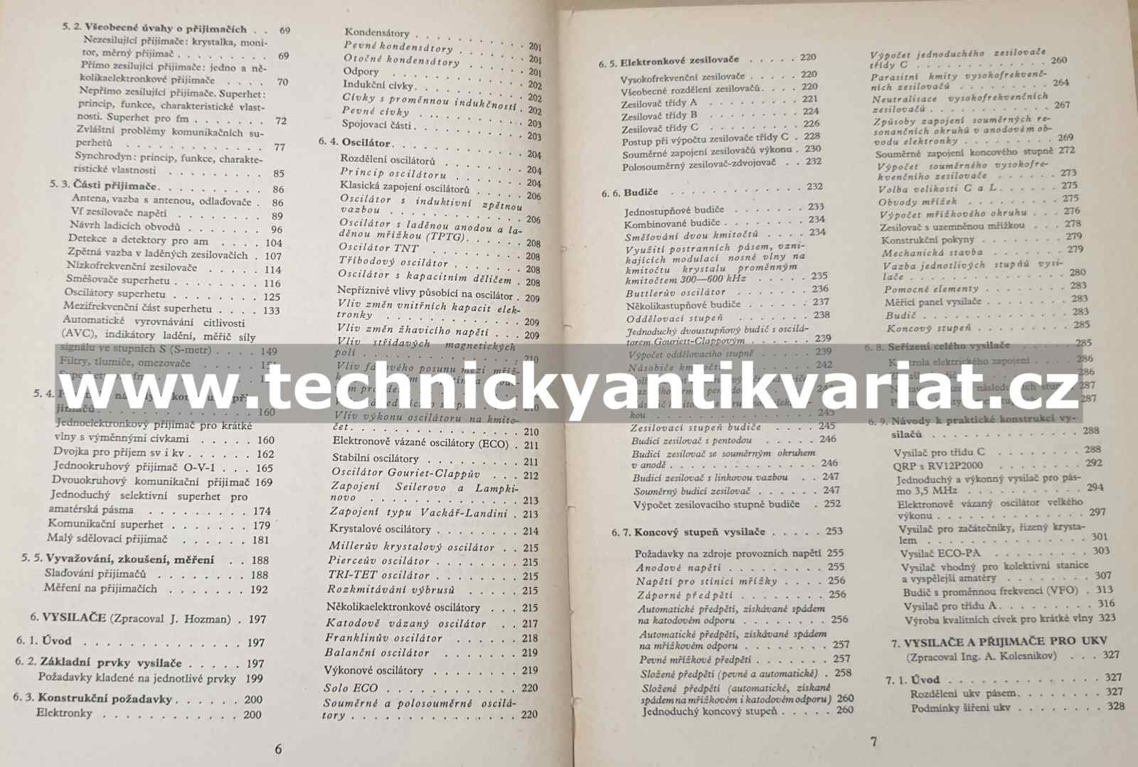 Amatérská radiotechnika I.,II. (1954)