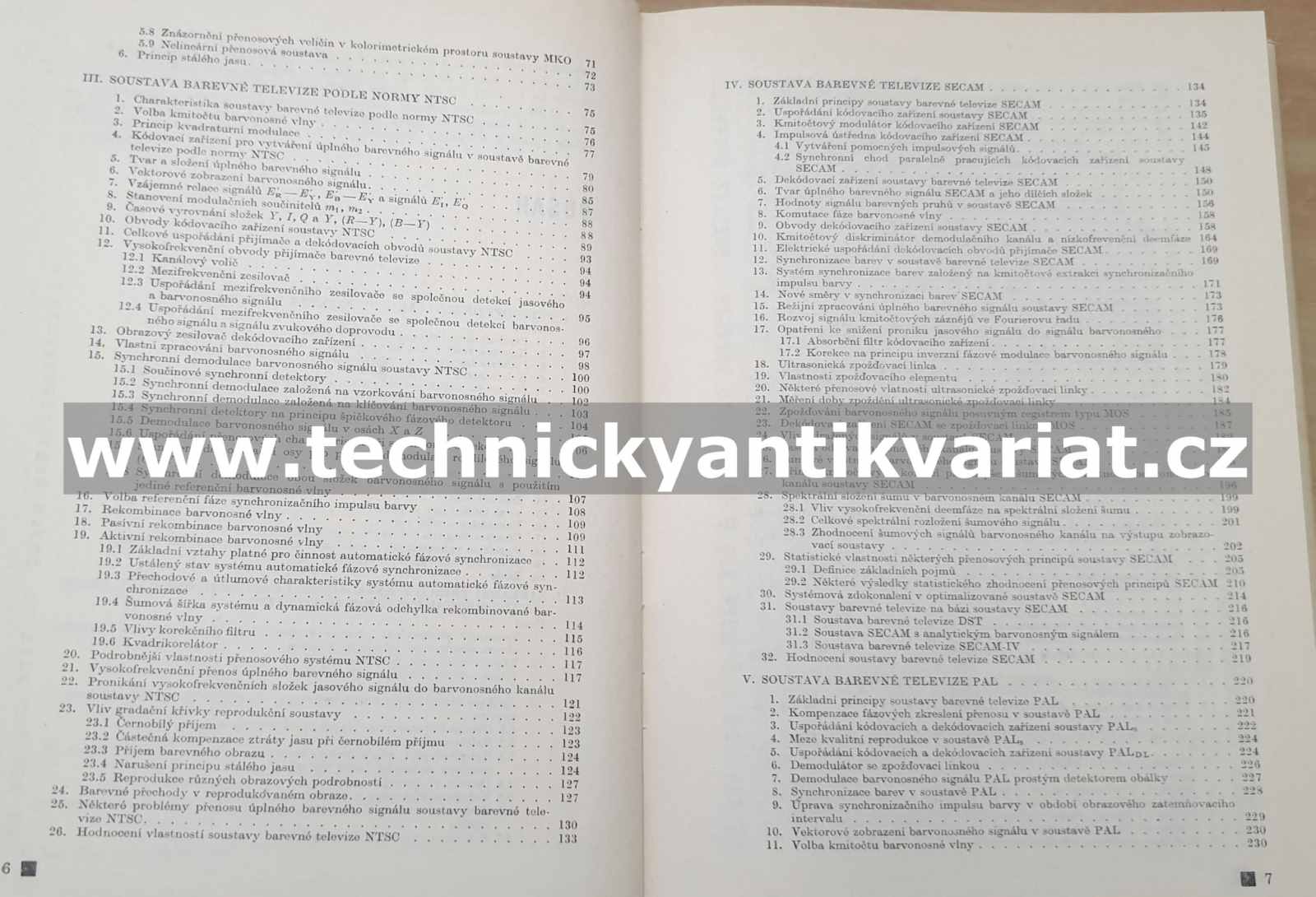 Přenosové soustavy barevné a digitální televize - Milan Ptáček (1981)