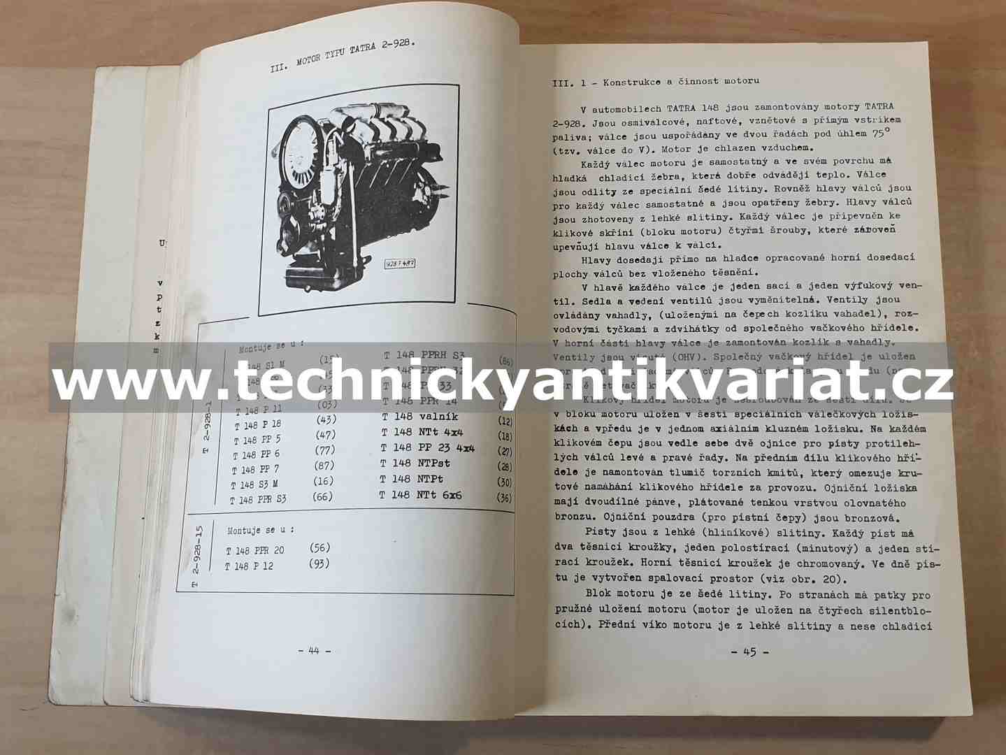 Tatra 148 - dílenská příručka (1972)