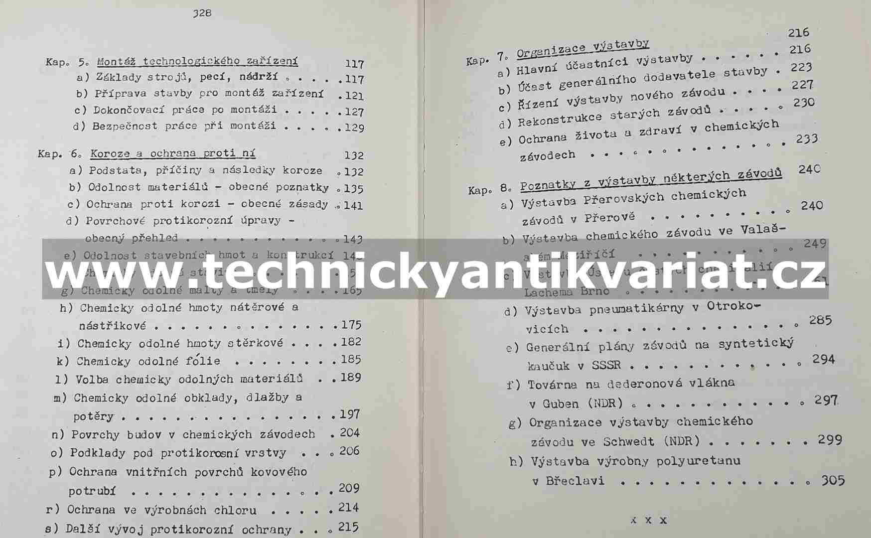 Stavby pro chemický průmysl - Vašinka, Kočí (1973)
