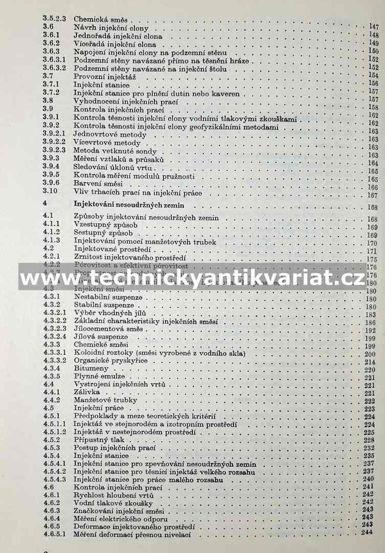 Injektování hornin a výstavba podzemních stěn - Jaroslav Verfel (1983)
