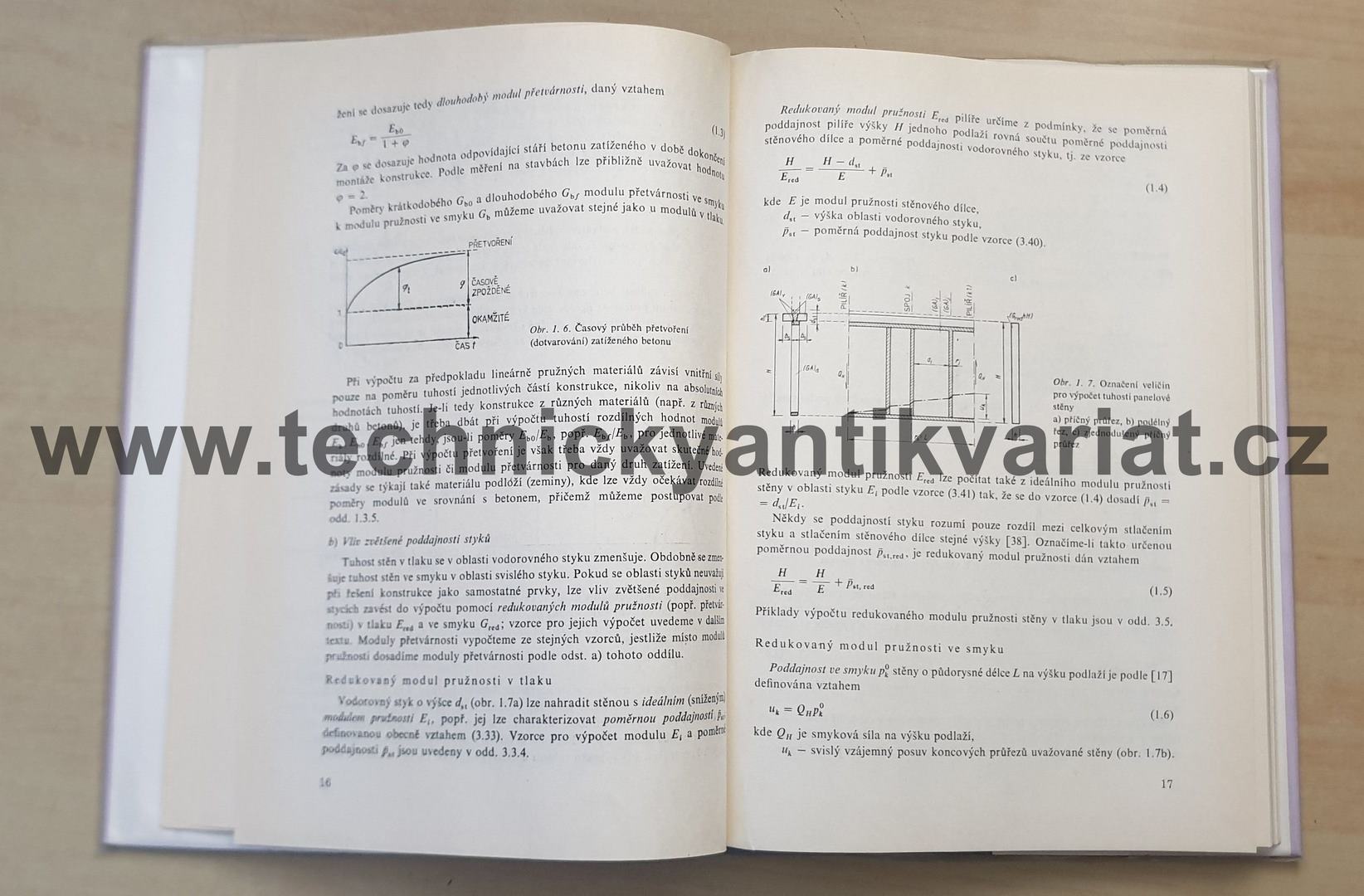 Únosnost a tuhost styků panelových konstrukcí - Horáček, Lišák, Pume (1983)
