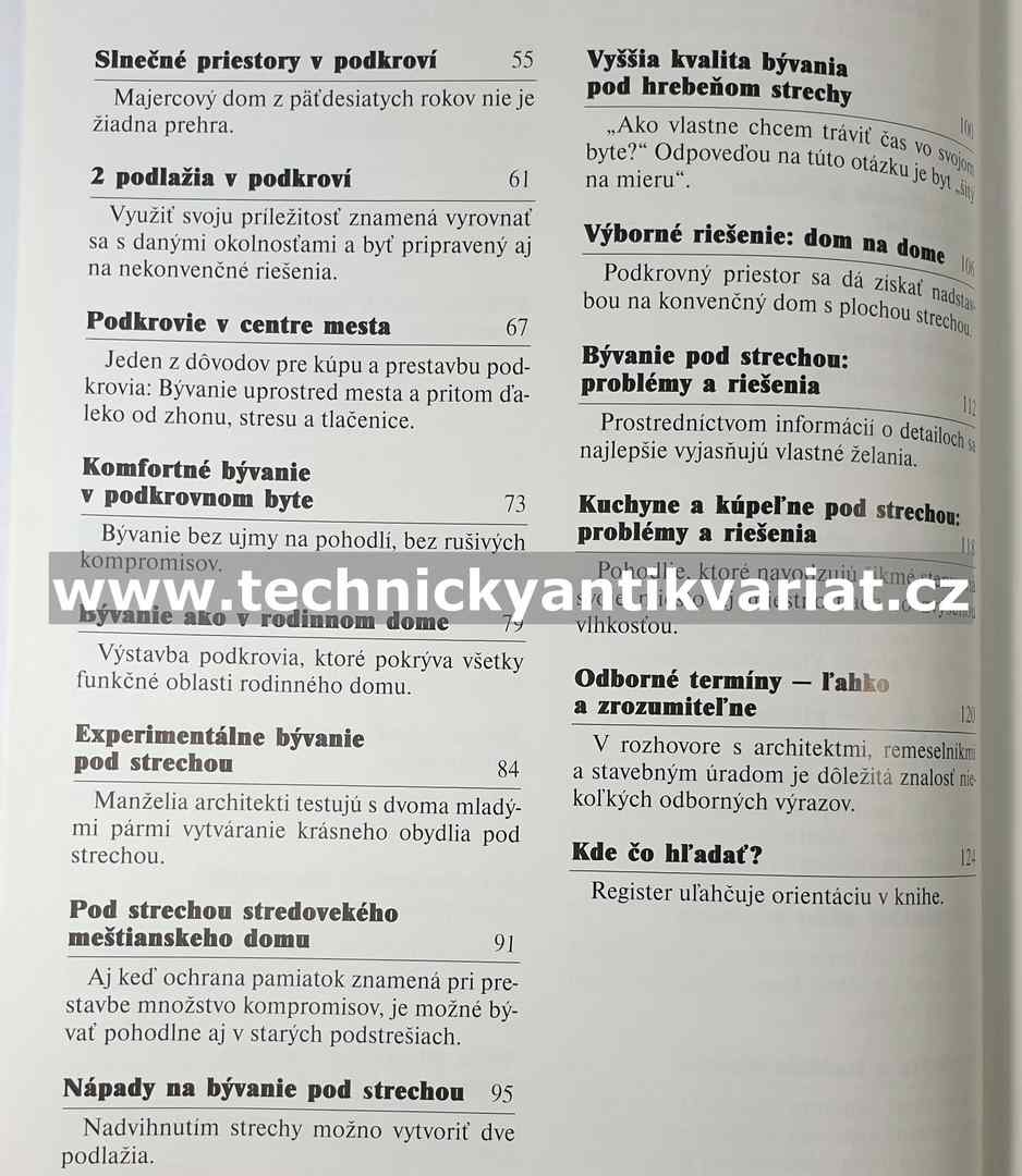 Výstavba podkrovia - Horst Fischer (1997)