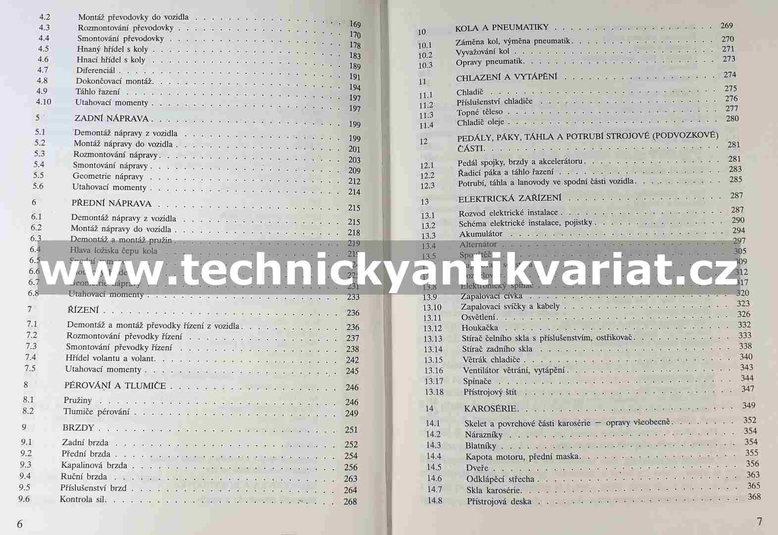 Škoda Favorit, Forman, Pick up - údržba a opravy automobilů (1992)