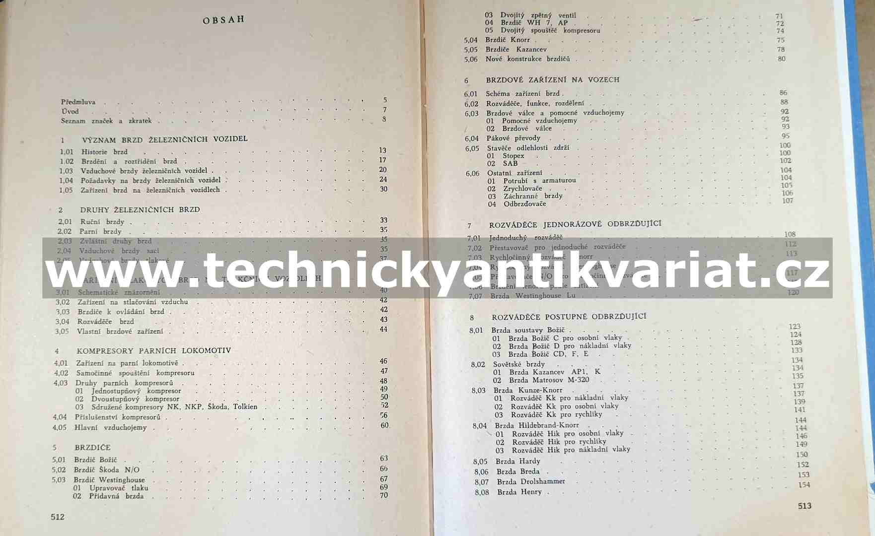 Brzdy železničních vozidel - Karel Hodík (1962)